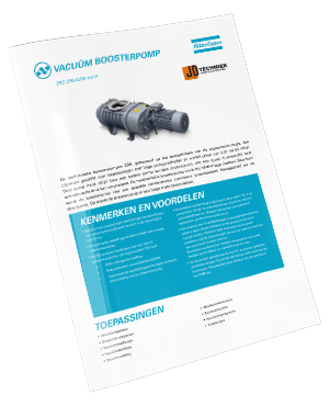 Industriële vacuüm boosterpomp voor hoge capaciteit en procesondersteuning