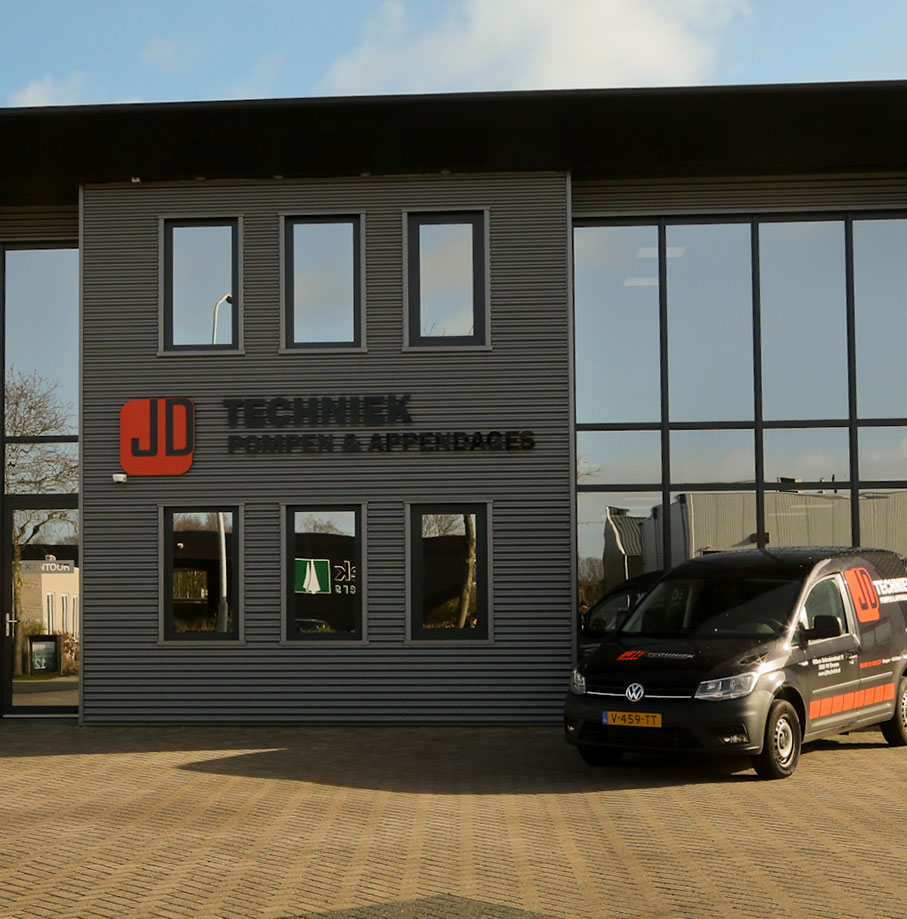 JD Techniek pand en transport