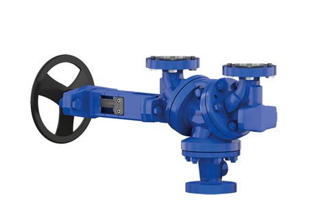 LESER change-over valve voor continue beschikbaarheid van veiligheidsventielen in industriële systemen