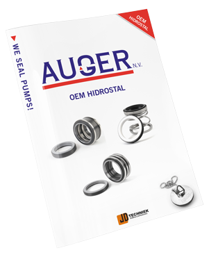 Auger leaflet OEM onderdeel voor Hidrostal pompsystemen