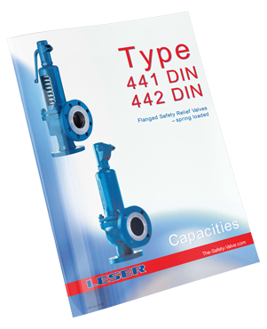 Flanged spring-loaded safety relief valve voor industriële overdrukbeveiliging