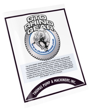 GTO RHINO GEAR flyer