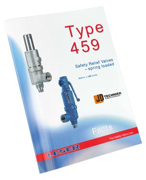 LESER Safety Valve Compact Performance veiligheidsventiel factsheet
