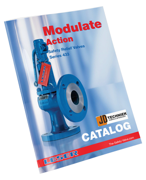 Modulate Action safety relief valve voor nauwkeurige drukregeling in industriële systemen