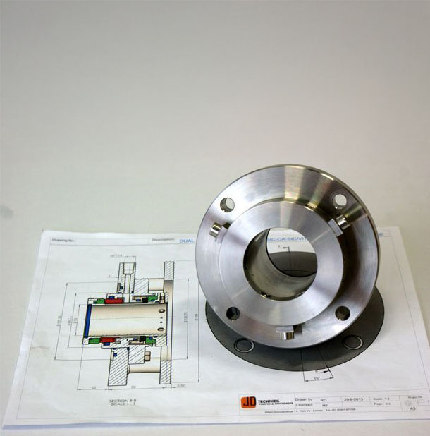 Mechanical seal revisie JD Techniek